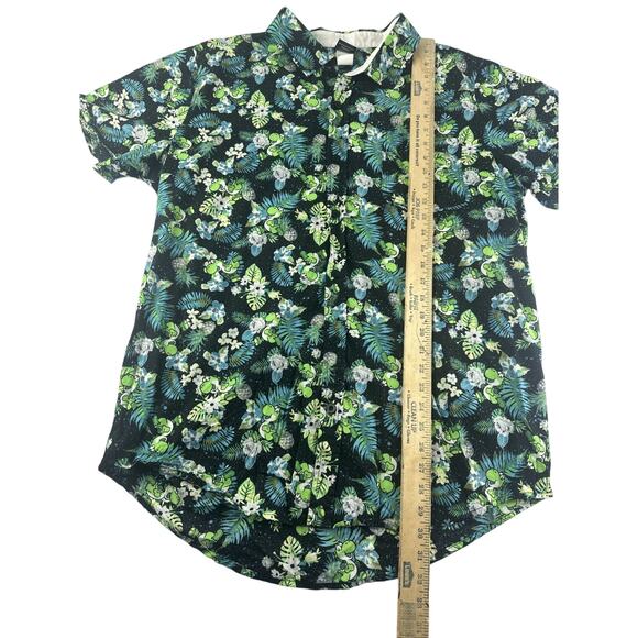 Nintendo Yoshi Tropics Button-Up Hawaiian Shirt BoxLunch XXL - Picture 6 of 8